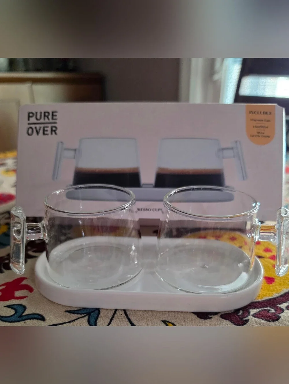 Pure Over Espresso Cup Set